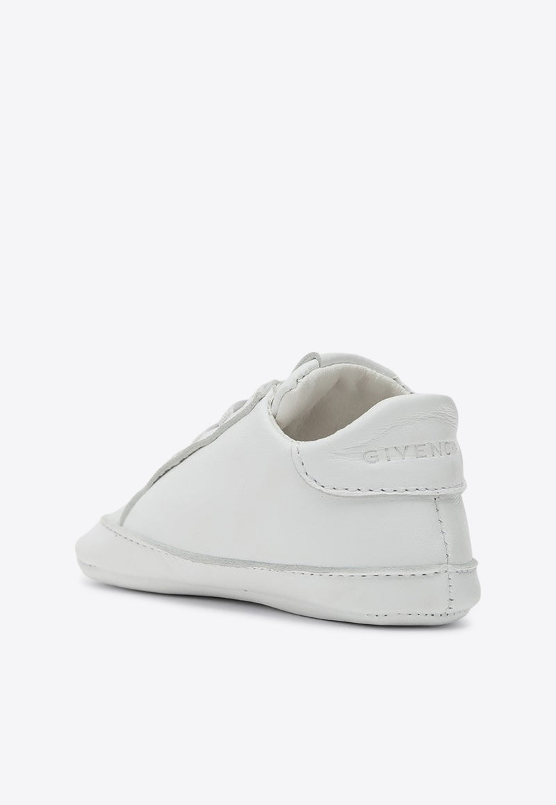 Givenchy Kids Babies 4G Monogram Low-Top Sneakers White H30523LE/P_GIV-10P