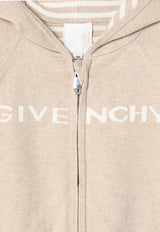 Givenchy Kids Babies 4G Reversible Sweatshirt and Pants Set Cream H30567CO/P_GIV-184