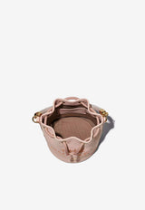 Marc Jacobs The Grained Leather Bucket Bag Pink H652L01PF22-624ROSE