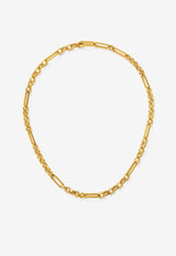 Missoma Jewellery Axiom Chunky Chain-Link Necklace Gold HE-G-N1-NSGOLD