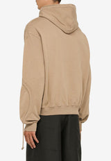 Bluemarble Hoodie with Perforated Details HO12FL03B23BEI/N_BLUEM-BEIGE