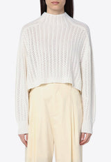 Max Mara Hodeida Knitted Sweater Vanilla HODEIDACO/P_MAXM-001