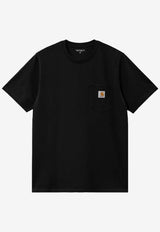 Carhartt Wip Logo Patch Crewneck T-shirt Black I030434CO/P_CARH-89XX