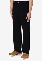 Carhartt Wip Single Knee Straight-Leg Pants Black I031497CO/Q_CARH-890232