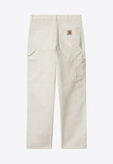 Carhartt Wip Single Knee Cargo Pants White I031497CO/P_CARH-D602