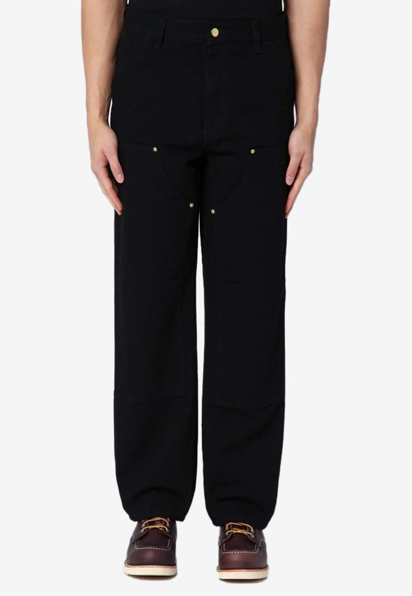 Carhartt Wip Rinsed Double Knee Pants Black I031501CO/Q_CARH-890232