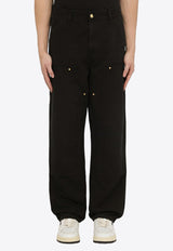 Carhartt Wip Double Knee Cargo Pants Black I031501CO/O_CARH-893K