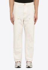 Carhartt Wip Double Knee Cargo Pants White I031501CO/O_CARH-D602