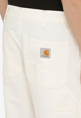 Carhartt Wip Double Knee Cargo Pants White I031501CO/O_CARH-D602