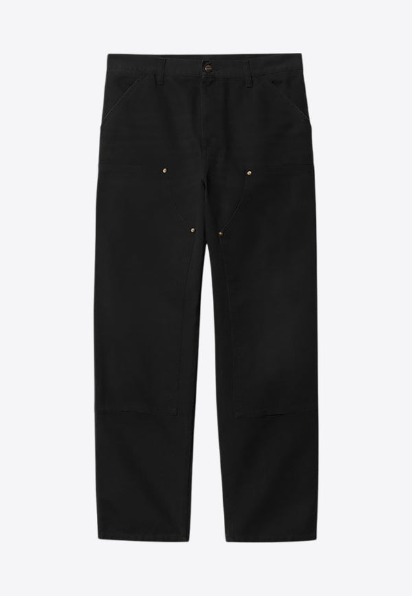 Carhartt Wip Double Knee Cargo Pants Black I031501CO/P_CARH-893K