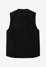 Carhartt Wip Arbor Logo Patch Vest  Black I031521CO/O_CARH-893K