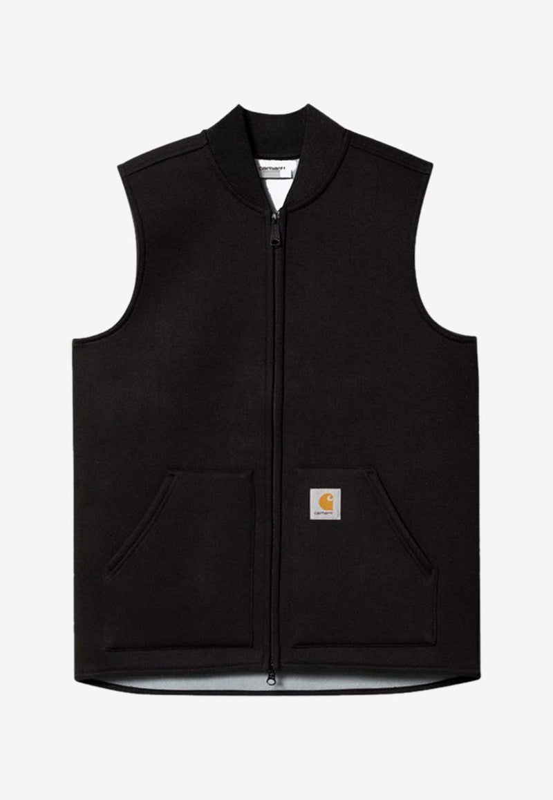 Carhartt Wip Car-Lux Logo Patch Vest Black I032934PL/O_CARH-0GLXX