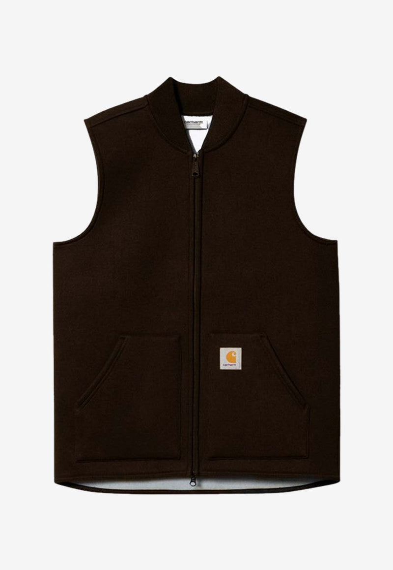 Carhartt Wip Car-Lux Logo Patch Vest Brown I032934PL/O_CARH-20JXX