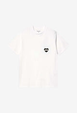 Carhartt Wip Amour Pocket Crewneck T-shirt White I033675CO/P_CARH-00AXX