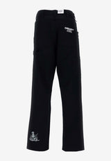 Carhartt Wip Ducks Single-Knee Straight Pants Black I033700_000_89XX