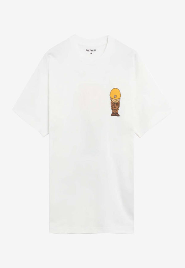 Carhartt Wip Sumimasen Printed T-shirt White I033994_000_02XX