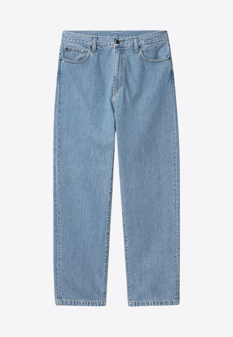 Carhartt Wip Aaron Bleached Straight Jeans Blue I034237CO/P_CARH-0112