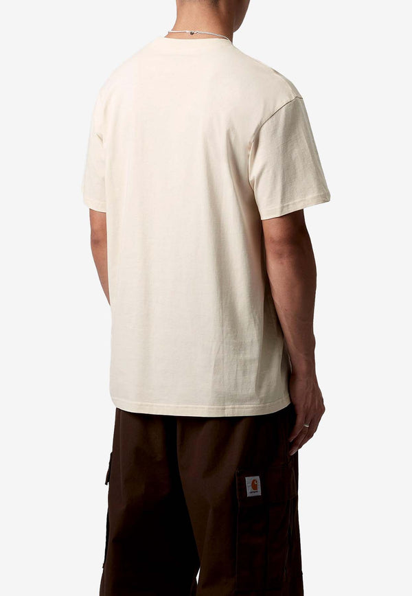 Carhartt Wip Greatest Flicks Print T-shirt Beige I034393BEIGE