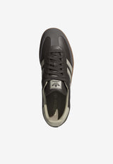 Adidas Originals Samba OG Leather Low-Top Sneakers Brown ID1481LE/P_ADIDS-BP