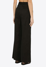 Loulou Studio Linen-Blend Wide-Leg Pants IDAICO/O_LOULO-BLK