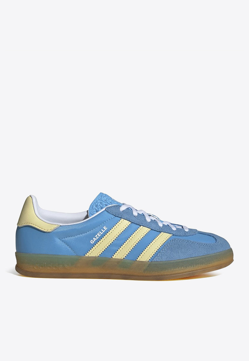 Adidas Originals Gazelle Indoor Low-Top Sneakers Blue IE2960LE/O_ADIDS-BLU