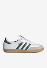 Adidas Originals Samba OG Low-Top Sneakers White IE3437LE/O_ADIDS-WHTGRN