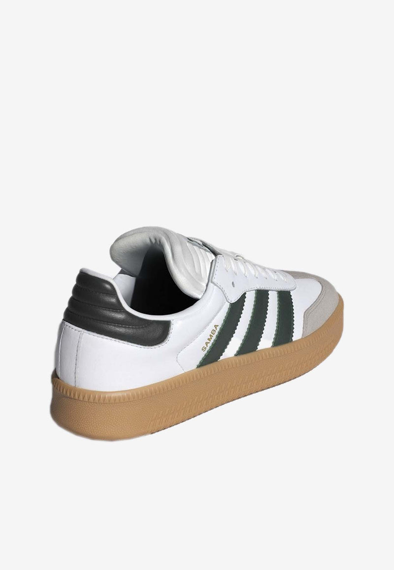 Adidas Originals Samba XLG Leather Low-Top Sneakers White IE9181LE/P_ADIDS-FC