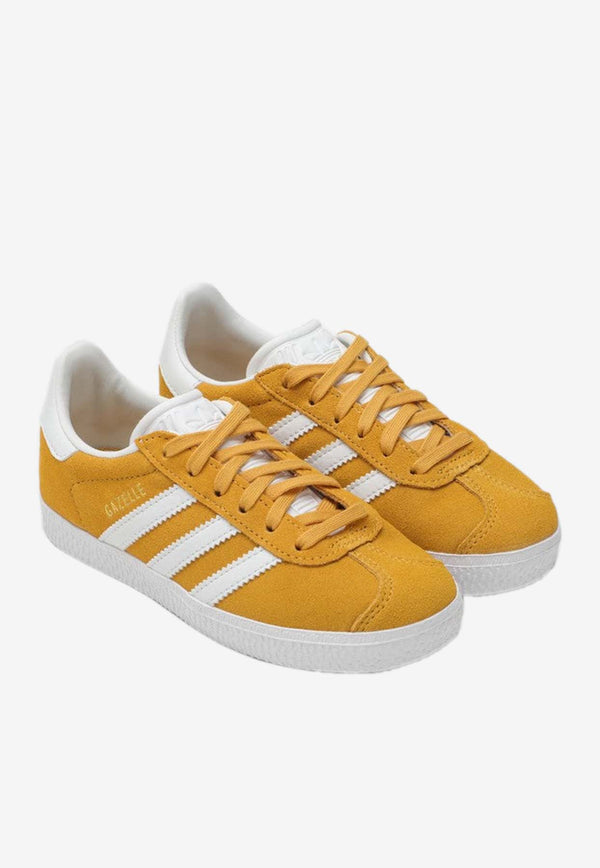 Kids Gazelle Suede Low-Top Sneakers