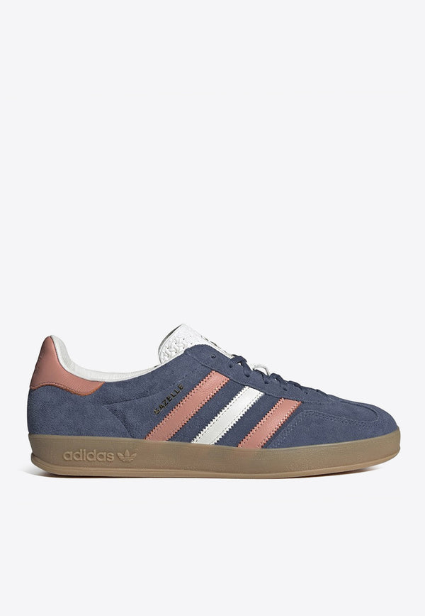 Adidas Originals Gazelle Indoor Low-Top Sneakers Blue IG1640LS/O_ADIDS-BO