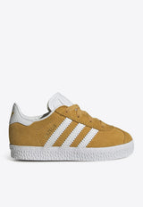 Adidas Kids Boys Gazelle Suede Sneakers Yellow IH0361LS/P_ADIDS-YL