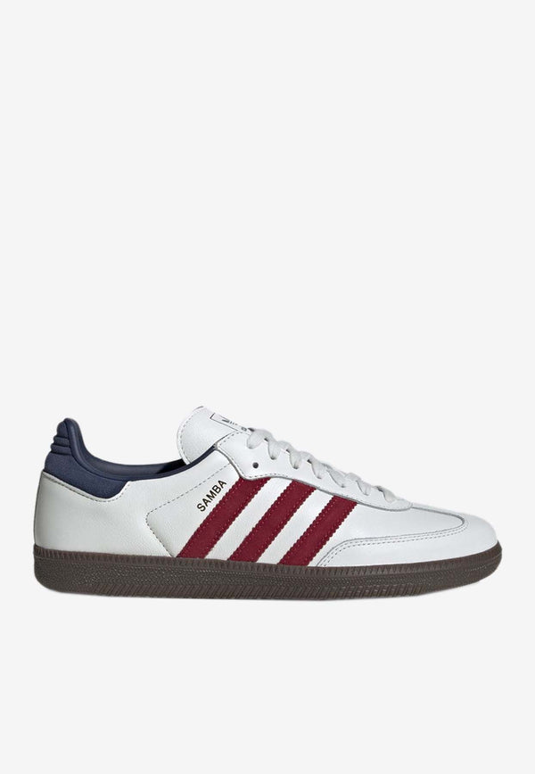 Adidas Originals Samba OG Leather Low-Top Sneakers White IH4881LE/P_ADIDS-CT