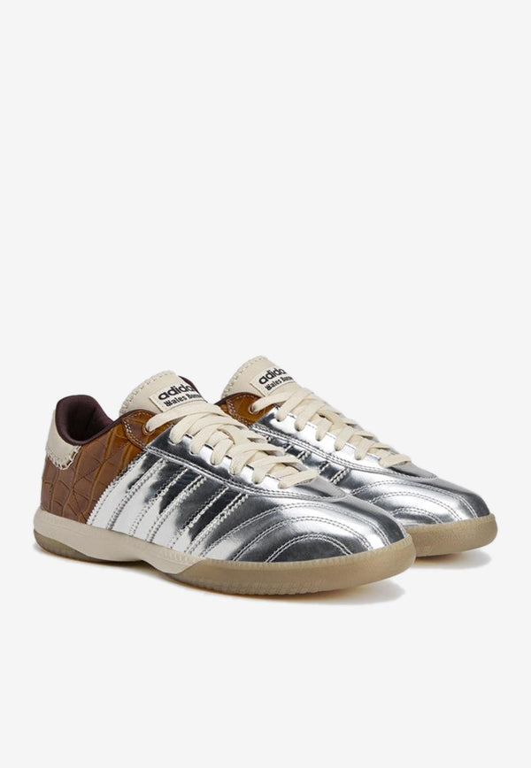 Adidas Originals X Wales Bonner MN Samba Sneakers Silver IH5777LE/P_ADIST-SM