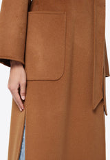 Ivy Oak Celia Belted Wool Coat Brown IO111046WO/P_IVY-BR217