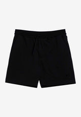 Y-3 Logo Embroidered Track Shorts  Black IV5576CO/O_ADIDY-BLK