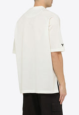 Y-3 Logo-Printed Crewneck T-shirt IV5625CO/O_ADIDY-OW