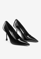 Ixia 95 Patent Leather Pumps Jimmy Choo IXIA 95 PAT BLACK