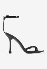 Ixia 95 Patent Leather Sandals Jimmy Choo IXIA SANDAL 95 PAT BLACK