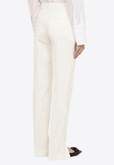 Jil Sander Tailored Pants With Slits J02KA0232J45136/O_JILSA-100