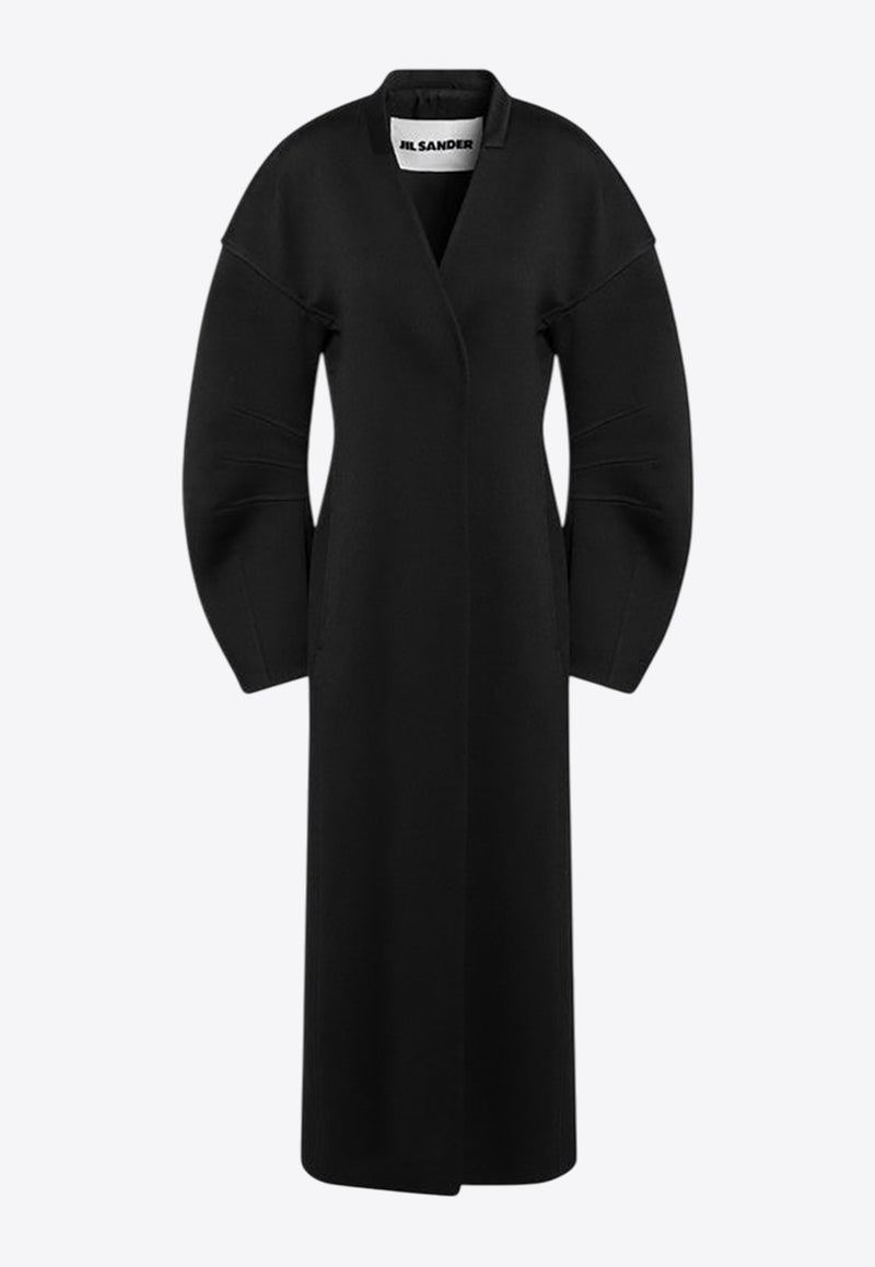 Jil Sander Single-Breasted Wool Coat Black J03AA0168J40212/P_JILSA-001