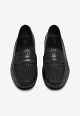 Tom Ford Neville Leather Loafers J1021-ICL091N 1N001 Black