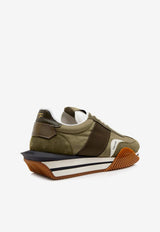 Tom Ford James Low-Top Sneakers J1292-LCL134N 5E002 Khaki