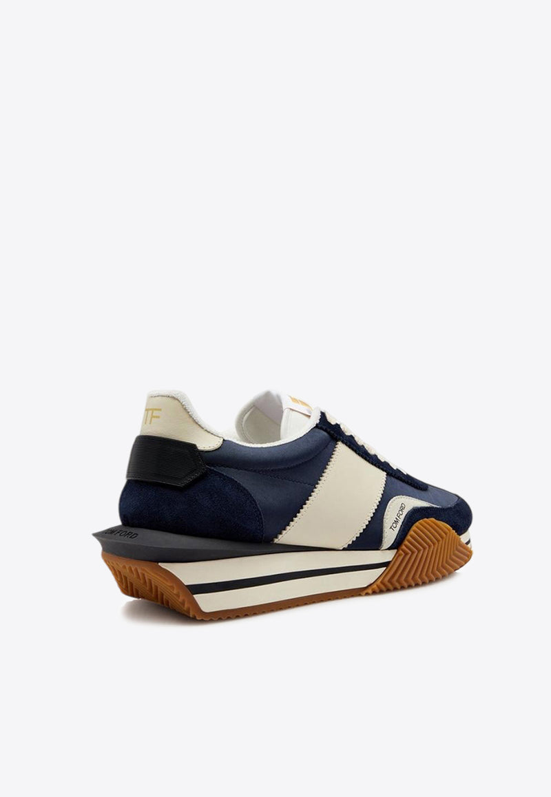 Tom Ford James Low-Top Sneakers J1292-LCL134N 5L003 Blue