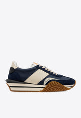 Tom Ford James Low-Top Sneakers J1292-LCL134N 5L003 Blue