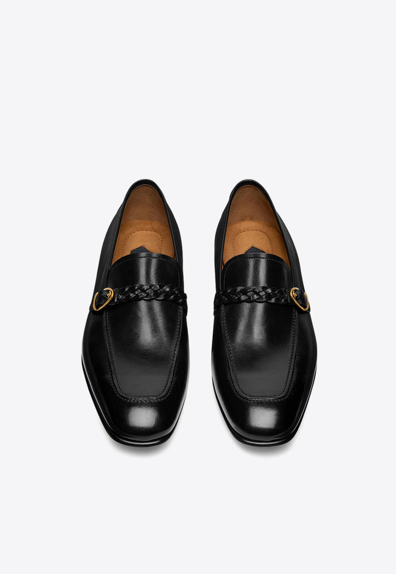 Tom Ford Martin Leather Loafers J1401-LCL345X 1N001