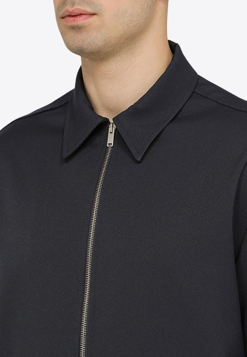 Jil Sander Two-Way Zip-Up Overshirt J22DL0178J70001/O_JILSA-411