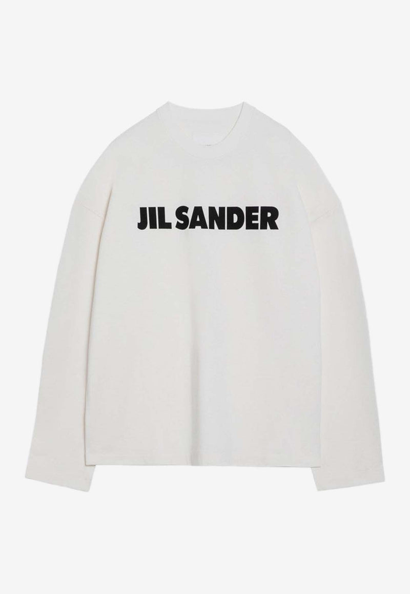 Jil Sander Long-Sleeved Logo T-shirt J22GC0136J45148/P_JILSA-102