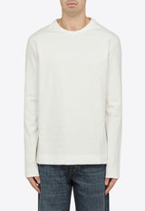 Jil Sander Basic Long-Sleeved T-shirt White J22GC0168J20017/O_JILSA-100