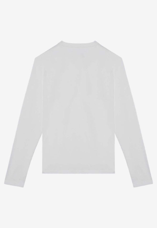 Jil Sander Logo-Printed Long-Sleeved T-shirt J47GC0116J20103/P_JILSA-102