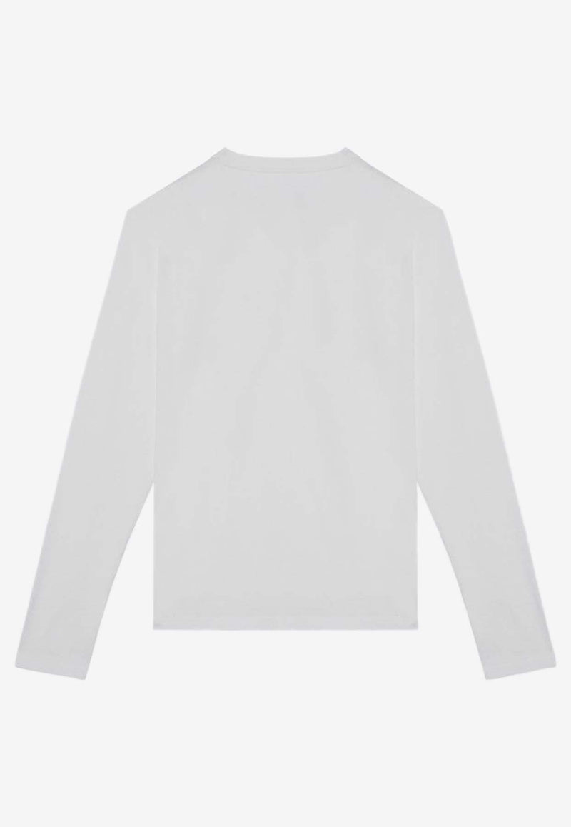 Jil Sander Logo-Printed Long-Sleeved T-shirt J47GC0116J20103/P_JILSA-102