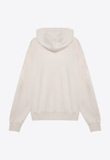 Jil Sander Logo Patch Hooded Sweatshirt Ivory J47GU0105J20010/P_JILSA-279